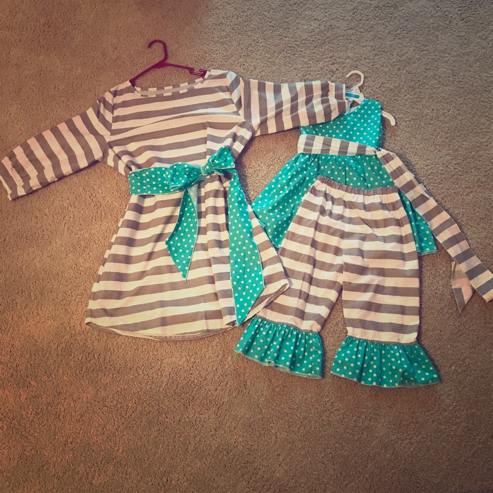 Lolly Wolly Doodle Mother/daughter outfit